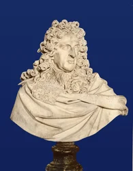 Popiersie Andre Le Notre, po 1700 (marmur)